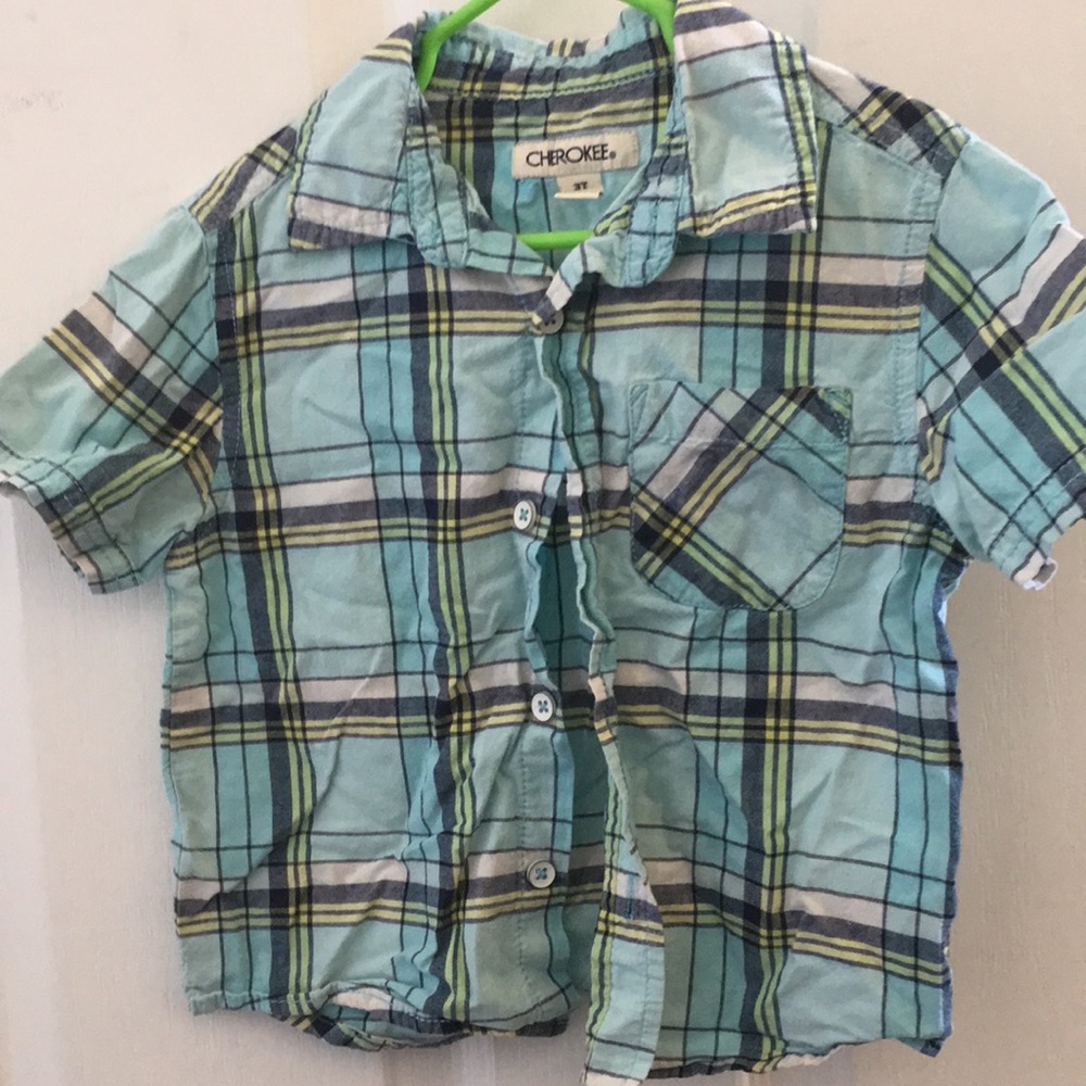 FINAL MARKDOWN Boys Cherokee shirt 3t